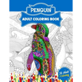 Penguin Adult Coloring Book: An Adult Coloring Book with 52 Cute Penguin Illustrations for Stress Relief and Relaxation.