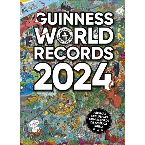 Guinness World Records 2024: Con Récords de América Latina (Edición Latinoamericana)