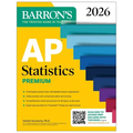 AP Statistics Premium, 2026: Prep Book with 9 Practice Tests + Comprehensive Review + Online Practice