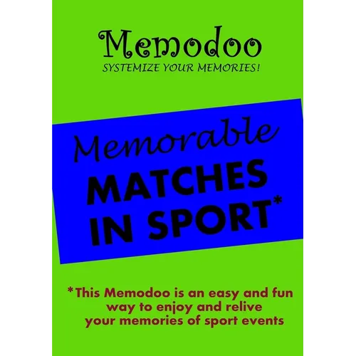 Memodoo Memorable Matches in Sport