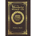 Large Print - The Wonderful Wizard of Oz - Grand Type Collector's Edition - Matte Hardcover with Dust Jacket