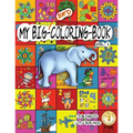 My Big Red Coloring Book Vol. 1: Over 100 Big Pages of Family Activity! Coloring, ABCs, 123s, Characters, Puzzles, Mazes, Shapes, Letters + Numbers fo