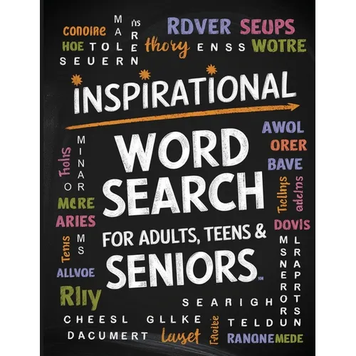 Inspirational Word Search Book for Adults, Teens and Seniors: Large Print Word Search Book