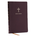 NKJV Holy Bible, Ultra Thinline, Burgundy Bonded Leather, Red Letter, Comfort Print