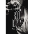 Rock Roll Repeat Artist Sketchbook: Cool Drawing Paper Sketch Pad For Pencil Charcoal Coloring & Doodling