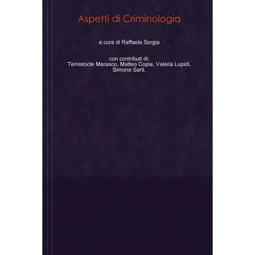 Aspetti di Criminologia