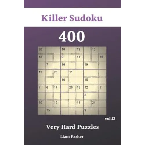 Killer Sudoku - 400 Very Hard Puzzles vol.12