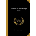 Archives De Parasitologie; Volume 8