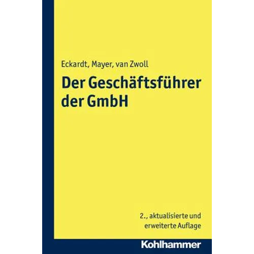 Der Geschaftsfuhrer Der Gmbh