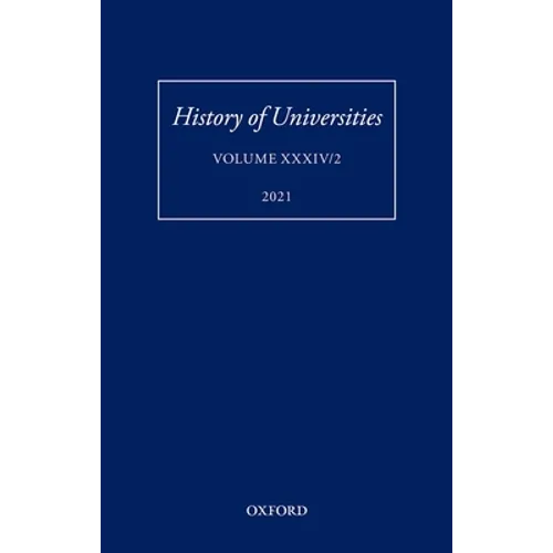 History of Universities: Volume XXXIV/2: Teaching Ethics in Early Modern Europe