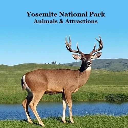 Yosemite National Park Animals & Attractions Kids Book: Great Way for Kids to See the Animals and Attractions in Yosemite National Park