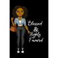 Blessed & Highly Favored: for african american, black, and ebony women of color 6x9 120 pages