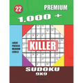 1,000 + Premium sudoku killer 9x9: Logic puzzles medium levels