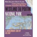 Westland Tai Poutini National Park & Aoraki/Mount Cook NP Area Map Trekking/Hiking/Walking Complete Topographic Map Atlas New Zealand South Island 1:
