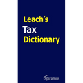 Leach's Tax Dictionary