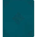 ESV Journaling Bible (Trutone, Deep Teal, Fleur-De-Lis Design)
