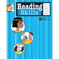 Reading Skills: Grade 4 (Flash Kids Harcourt Family Learning)