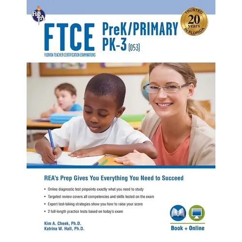 FTCE Prekindergarten/Primary Pk-3 (053) Book + Online