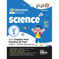 Olympiad Champs Science Class 1 with Chapter-wise Previous 10 Year (2013 - 2022) Questions 4th Edition Complete Prep Guide with Theory, PYQs, Past & P