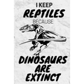 I Keep Reptiles Because Dinosaurs Are Extinct: Do you have a love of reptiles that started with a fascination with Jurassic dinosaurs?