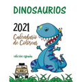 Dinosaurios 2021 Calendario de Colorear (Edición españa)