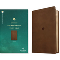 NLT Student Life Application Study Bible, Filament Enabled (Leatherlike, Rustic Brown, Red Letter)