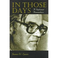 In Those Days: A Diplomat Remembers