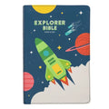 CSB Explorer Bible for Kids, Blast Off Leathertouch