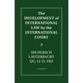 The Development of International Law by the International Court
