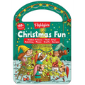 Christmas Fun: Christmas Book for Kids with Over 150 Stickers, Christmas Puzzles, Crafts and Recipes, Perfect Christmas Themed Gift for Kids 3-6