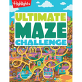 Ultimate Maze Challenge: Maze Activity Book for Kids with 144 Pages of Maze Puzzles & Games, Progressive Difficulty Seek-And-Find Brain Challenges for