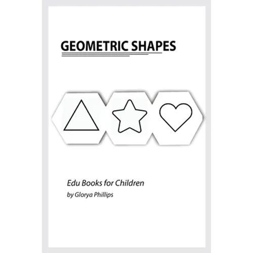 Geometric Shapes: Montessori geometric shapes book, bits of intelligence for baby and toddler, children's book, learning resources.