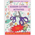 Scissors Cutting Activities: For kids ages 3-5, who love creative activities: great skill for toddlers and kids.