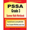 PSSA Grade 3 Summer Math Workbook: Essential Summer Learning Math Skills plus Two Complete PSSA Math Practice Tests
