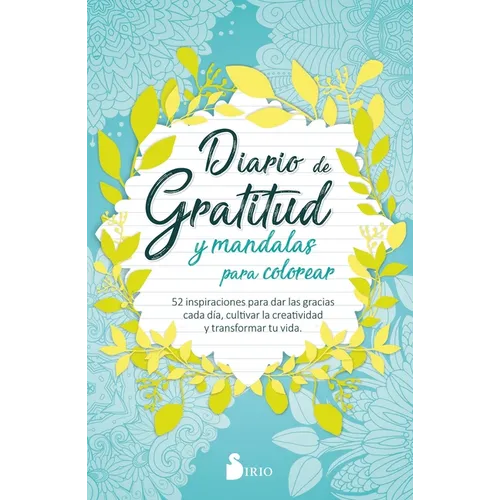 Diario de Gratitud Y Mandalas Para Colorear