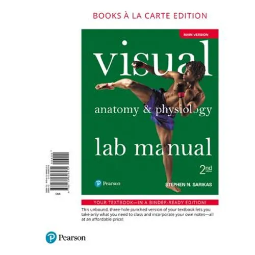 Visual Anatomy & Physiology Lab Manual, Main Version