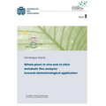 Whole plant in vivo and in silico metabolic flux analysis: towards biotechnological application (Band 3)