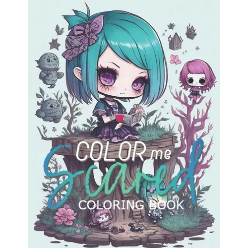Color Me Scared: Adult Coloring Book