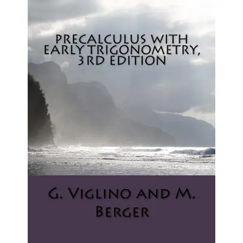 Precalculus with early trigonometry 3rd edition