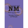 Essays and Journalism, Volume 7: Education, Literature and Philosophy