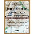 2017 Torres del Paine National Park Complete Topographic Map Atlas 1: 50000 (1cm = 500m) Travel without a Guide Chile Patagonia Trekking, Hiking Route