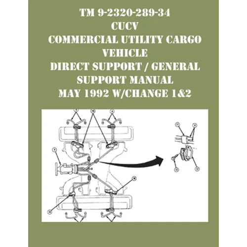 TM 9-2320-289-34 CUCV Commercial Utility Cargo Vehicle Direct Support / General Support Manual May 1992 w/Change 1&2