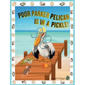 Poor Parker Pelican Is In A Pickle: Molly Mouse, Hermit Crab, and Ghost Crab try to free Parker Pelican's beak from trash