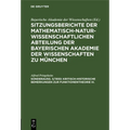 Kritisch-Historische Bemerkungen Zur Funktionentheorie III.: Vorgetragen in Der Sitzung Am 9. Nov. 1929