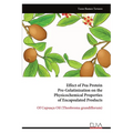 Effect of Pea Protein Pre-Gelatinization on the Physicochemical Properties of Encapsulated Products