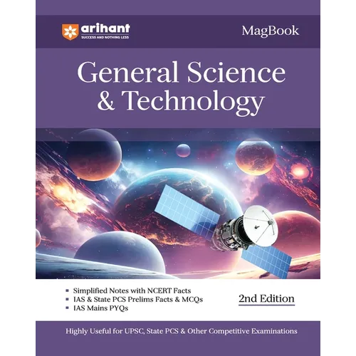 Arihant Magbook General Science & Technology for UPSC Civil Services IAS Prelims / State PCS & other Competitive Exam IAS Mains PYQs