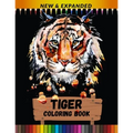 Tiger Coloring Book (New & Expanded): Stress Relieving Coloring Book for Kids, Boys And Girls