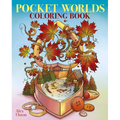 Pocket Worlds Coloring Book: Over 45 Miniature Scenes to Color