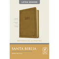 Santa Biblia Ntv, Edición de Referencia Ultrafina, Letra Grande (Sentipiel, Marrón Claro, Índice, Letra Roja)