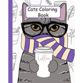 Cats coloring book: 40 beautiful Stress Relieving Designs cats and Kitten to color for cats lovers